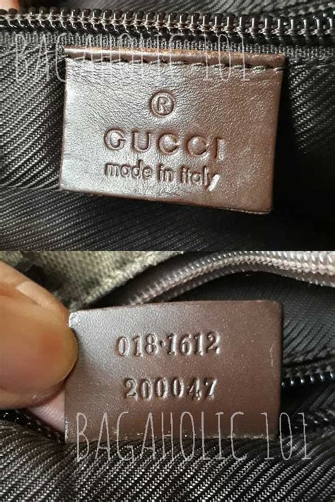 how can i tell if my gucci purse is real|gucci bag authenticity check.